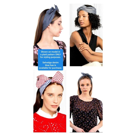 MAISON MICHEL PARIS sold-out bendable calie headband anthropologie nwt $235 o/s - Picture 5 of 9